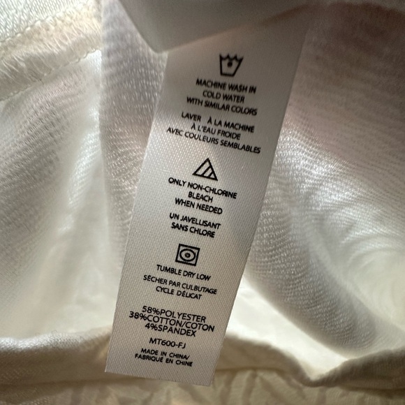 Men’s Fleece Factory White Shirt Size M - Picture 4 of 4